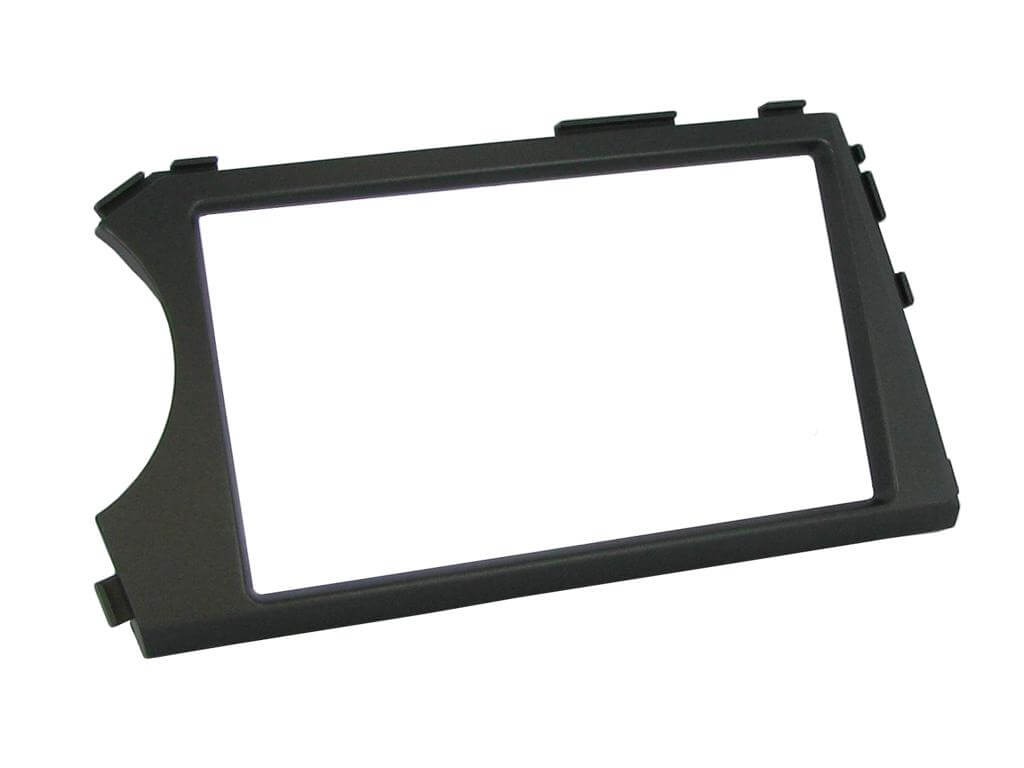 2 Din monterings ramme Ssangyong Kyron LHD Black