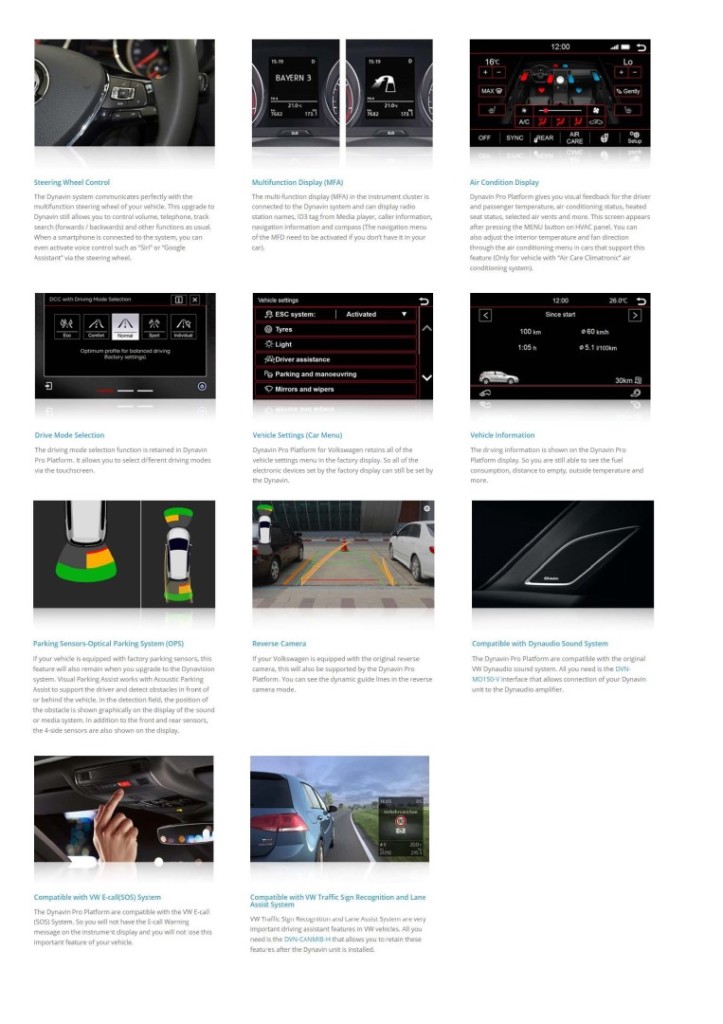 Carplay, navi & DAB+ radio til VW MIB inkl. 9" skærm - Billede 7