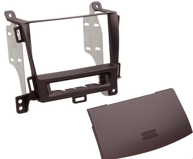 CT23VX41 2-DIN Monteringsramme - Opel Zafira Tourer >2012 Sort