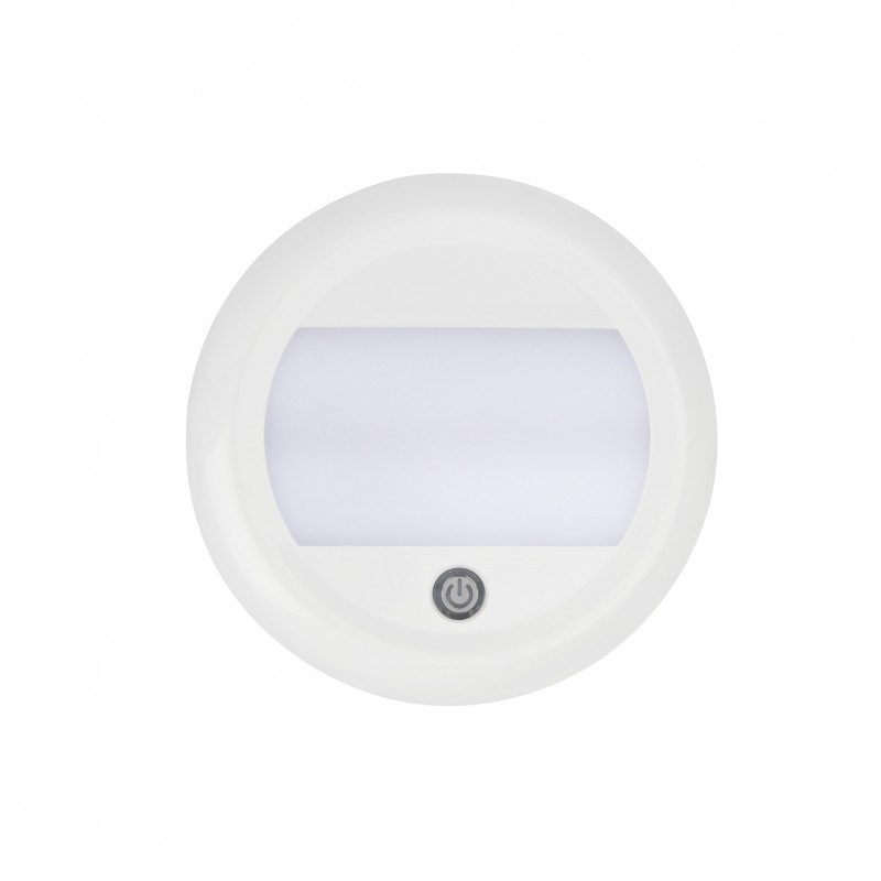 LED rund interiør lampe med touch kontakt Ø130mm