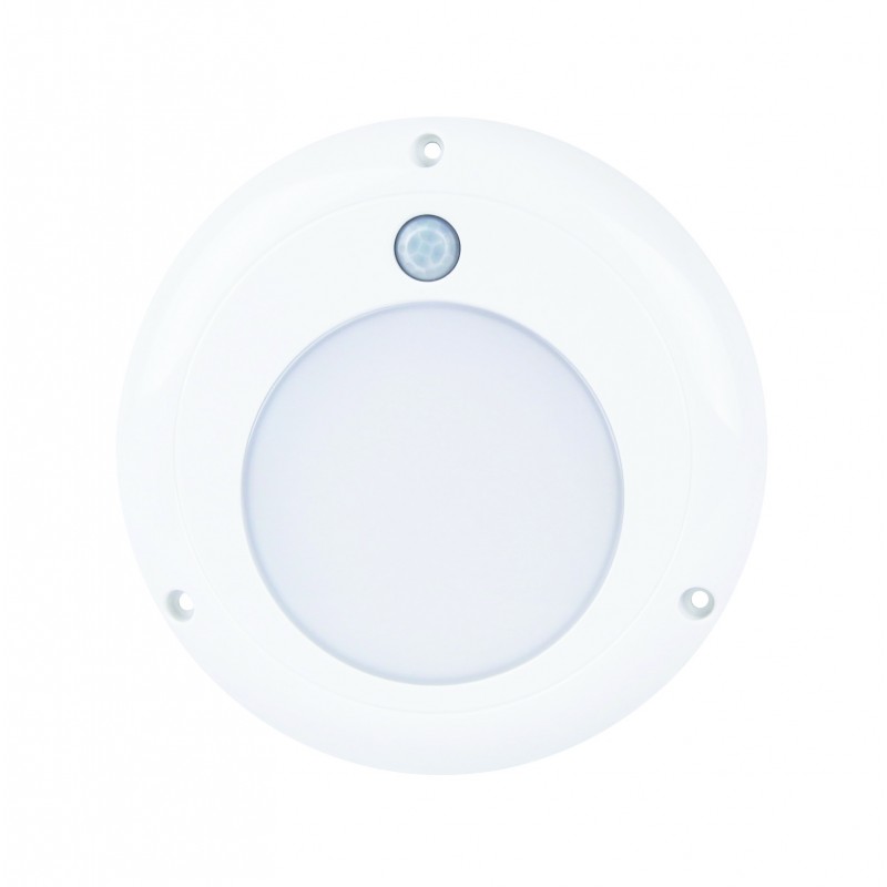 LED rund interiør lampe med pir sensor Ø130mm