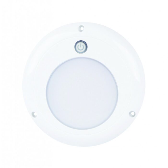 LED lille rund interiør lampe med touch kontakt Ø130mm