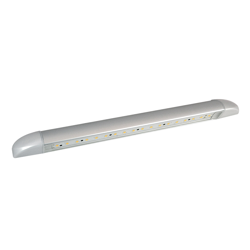 LED lavprofil scene og markise lampe sølv 12V - 260mm