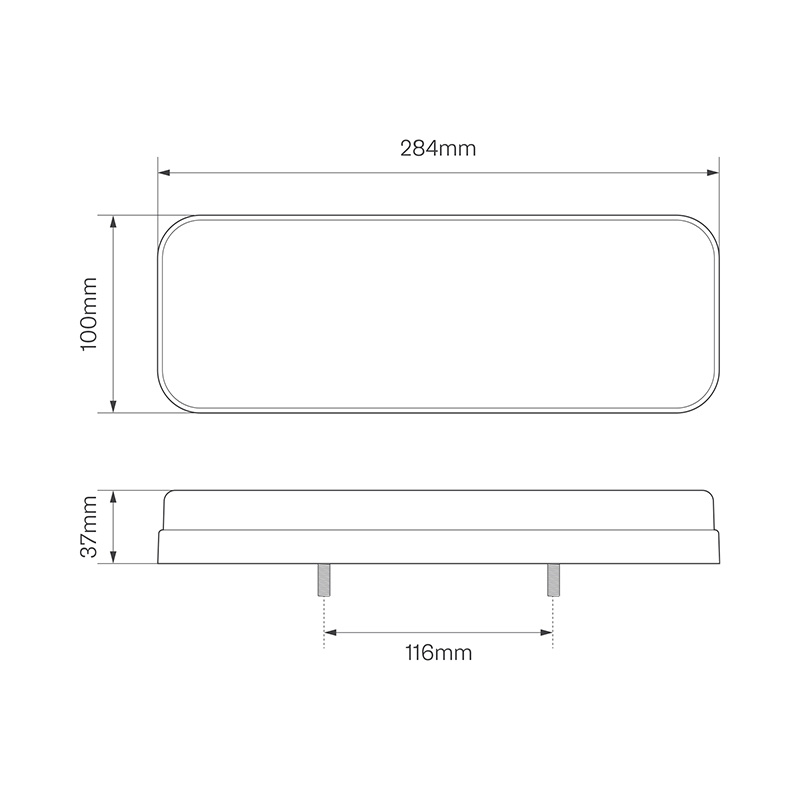 LED multifunktions lygtesæt m/dynamisk blink, SÆT med 2 - Billede 3