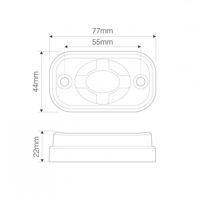 PL7705 Led arbejdslampe E9, hvid - Billede 3