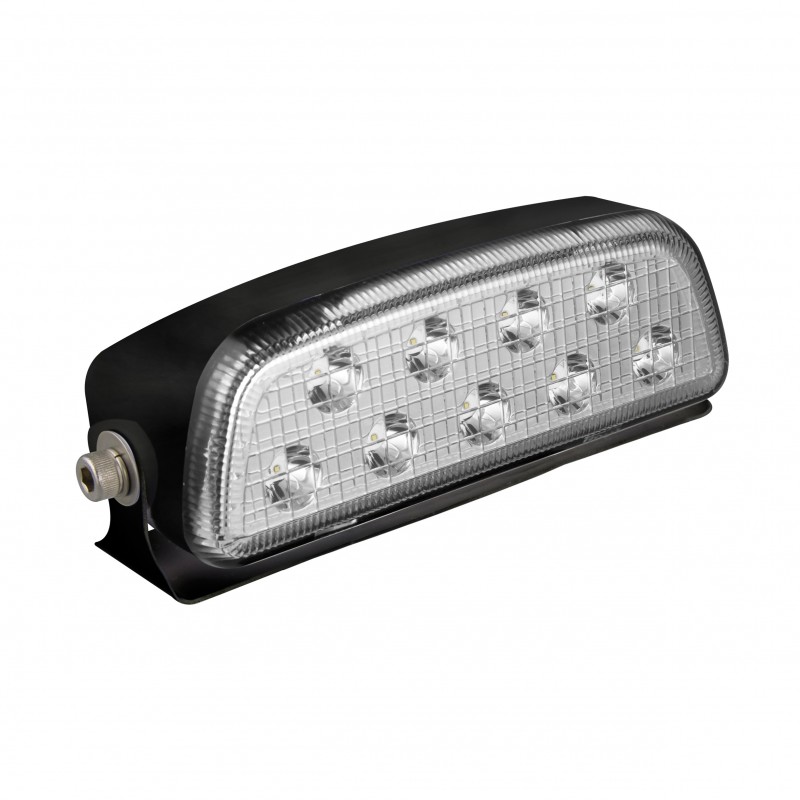LED lav profil arbejdslampe sort