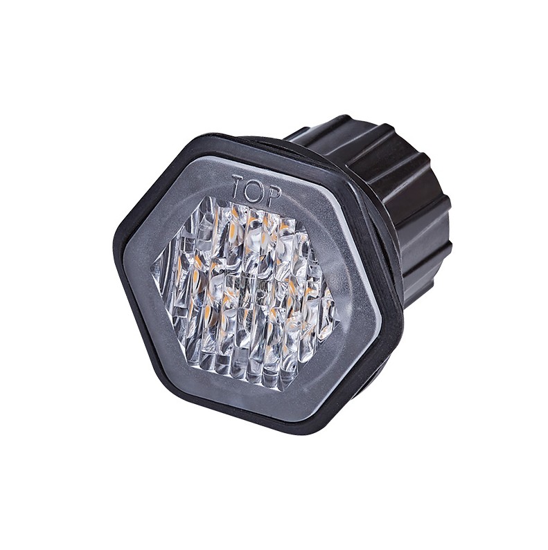 LED Flash blitz lampe R65 godkendt i diskret design