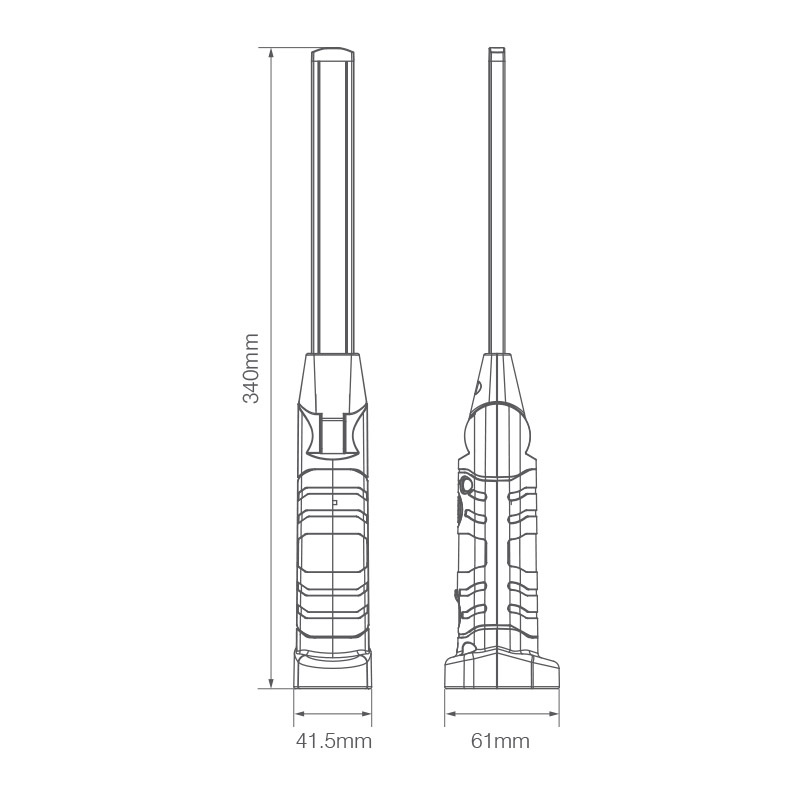 Genopladelig arbejds & inspektionslampe - Billede 4
