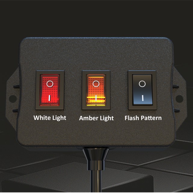 Kontrolpanel blitz & arbejdslys