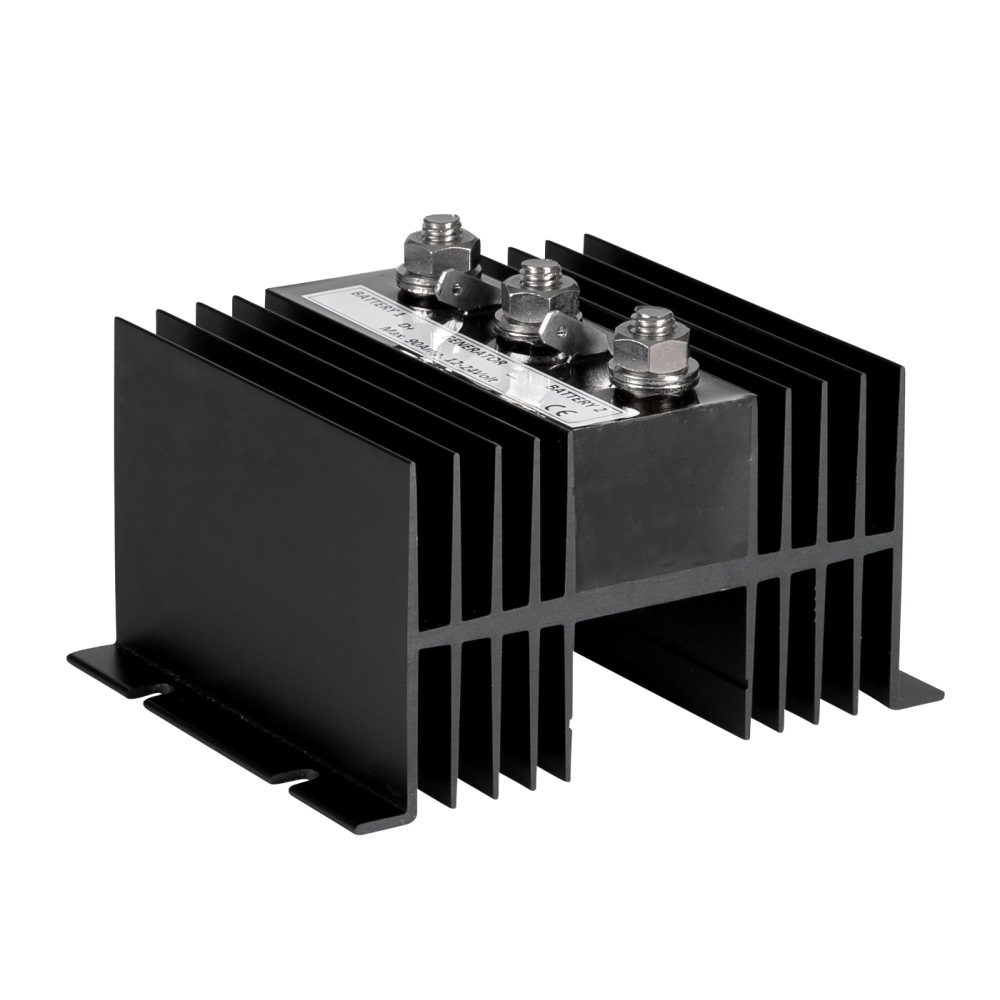 Ladestrømsfordeler 2 batteri udgange 90A