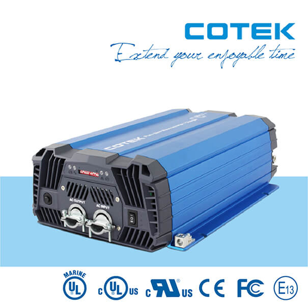 Cotek SC2000 Kombi inverter med lader 2000 Watt
