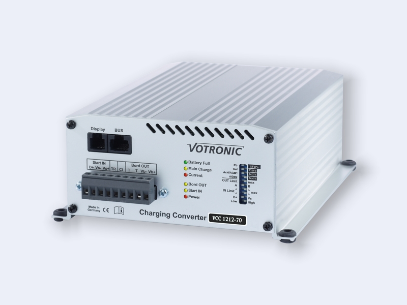 DC-DC step-up 30A oplader Euro6 mellem 2 batterier