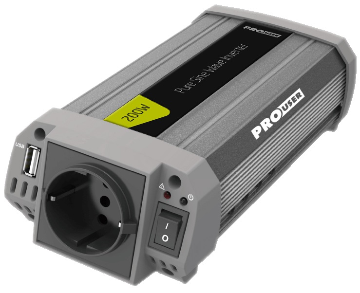 Pro User - 200W Inverter (Ren Sinus) 12Volt