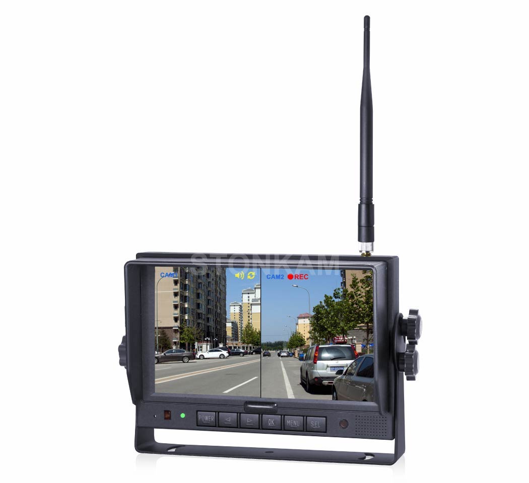 Trådløs 7" Monitor til Gaffeltruck trådløst kamera