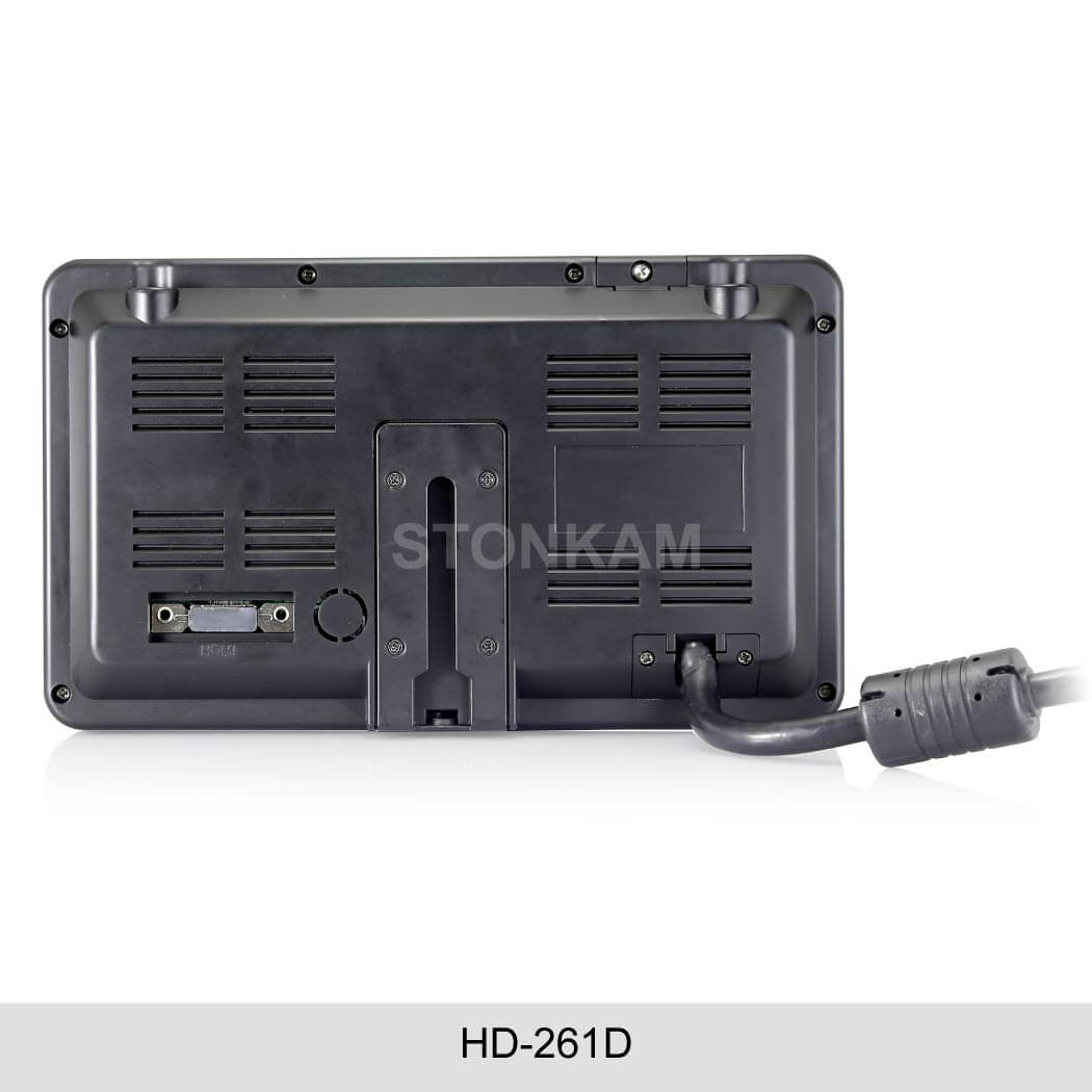 Monitor 7" HD touchscren 3 indgange med zoom - Billede 3