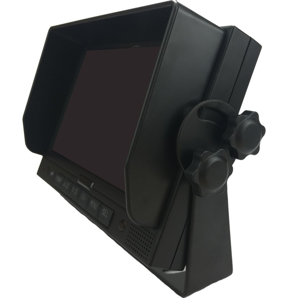 Kamera monitor 7" med 1 kamera indgang - Billede 2