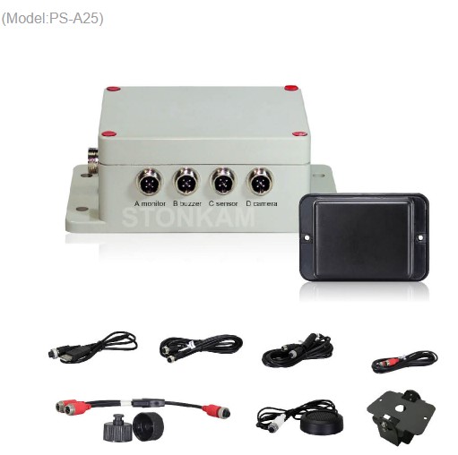 Alternative view of Bakalarm radar HD System til køretøjer og maskiner m.m.