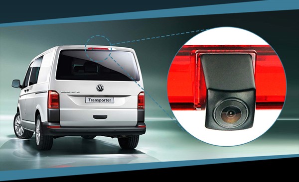 Bakkamera VW T6 med stor bagklap