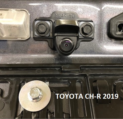 Bakkamera mini front/bak 170°, CMOS, NTSC - Billede 7