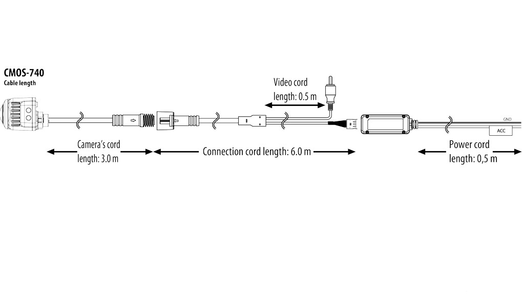 Kenwood Cmos-740HD kamera - Billede 2