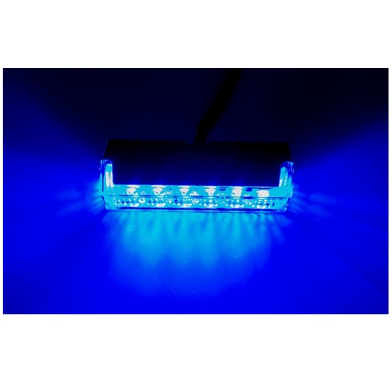 NR6 LED blitzlampe frontgrill orange lys, natsænkning - Billede 3