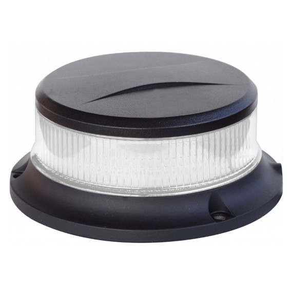 LED rotor tagblink Beacon hvidt glas orange lys slim
