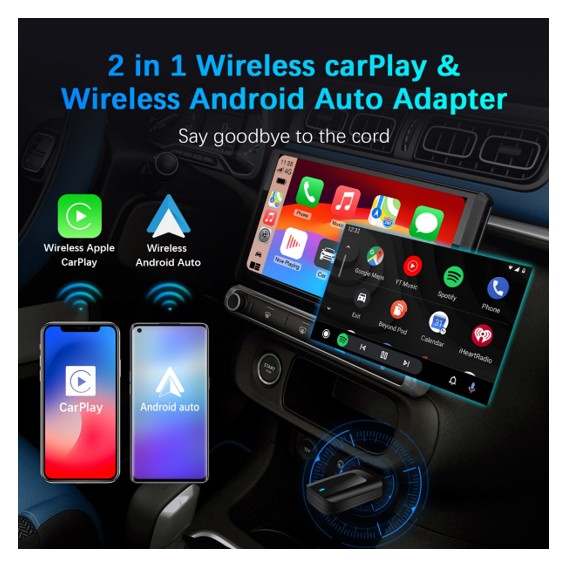 Alternative view of Trådløs Apple Carplay/Android Auto Dongle