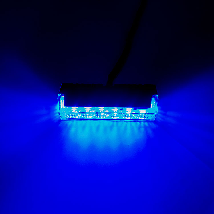 NR6 blitzlampe frontgrill med blåt & hvid farve - Billede 4