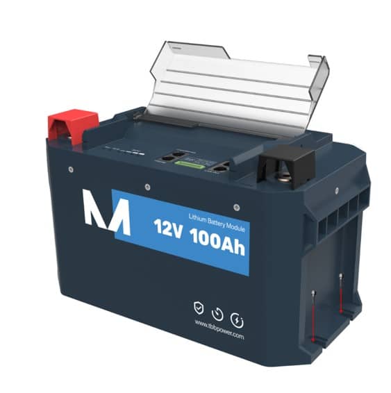 TBB lithium batteri 12V 105Ah med BMS 200A - Billede 2