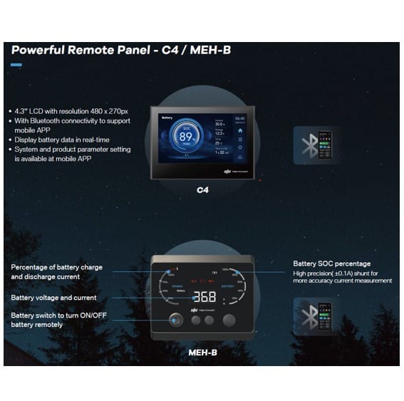 TBB lithium batteri 12V 105Ah med BMS 200A - Billede 3