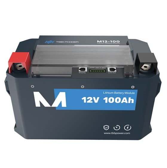 TBB lithium batteri 12V 105Ah med BMS 200A