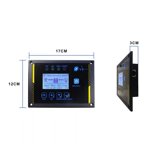 Alternative view of Display til FPT inverter serie 5 m kabel