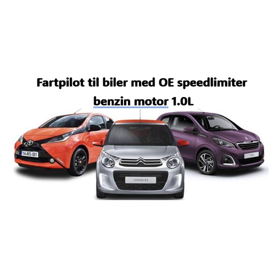 Fartpilot med OE speedlimiter 1.0L