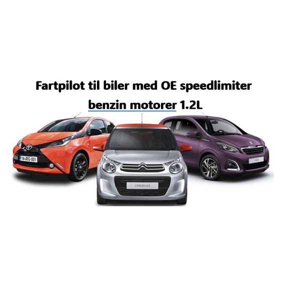 Fartpilot med OE speedlimiter 1.2L