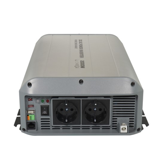 1000 watt sinus inverter med app styring og batterivagt