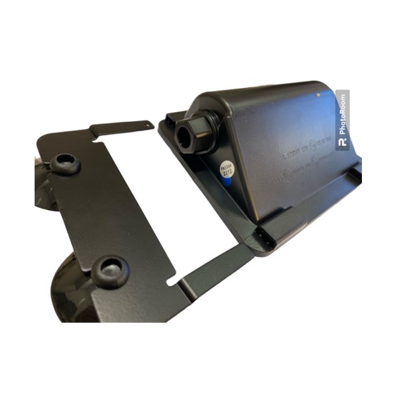 Alternative view of Led frontrude blitzlampe udrykning blåt lys