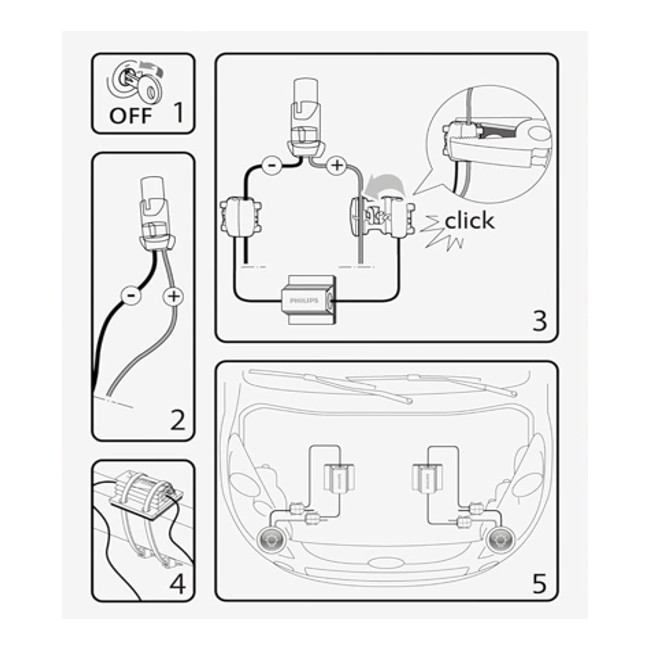 Alternative view of Pære modstand 12V 5W Styreenhed, belysning CANbus