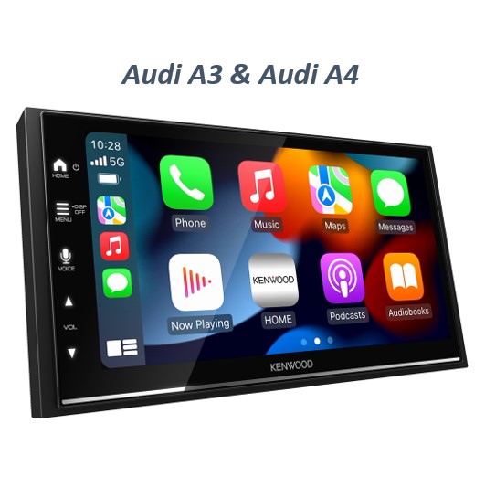 Apple Carplay til Audi A3 og A4 + Android Auto