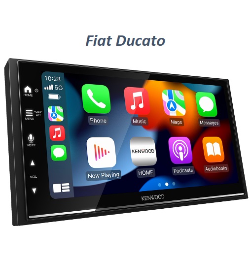 Alternative view of Apple Carplay til Fiat Ducato + Android Auto