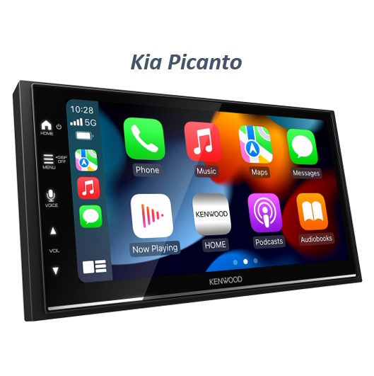 Alternative view of Apple Carplay til Kia Rio II + Android Auto