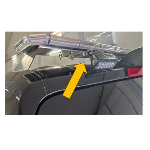 Alternative view of KL lysbro arbejdslys beslag