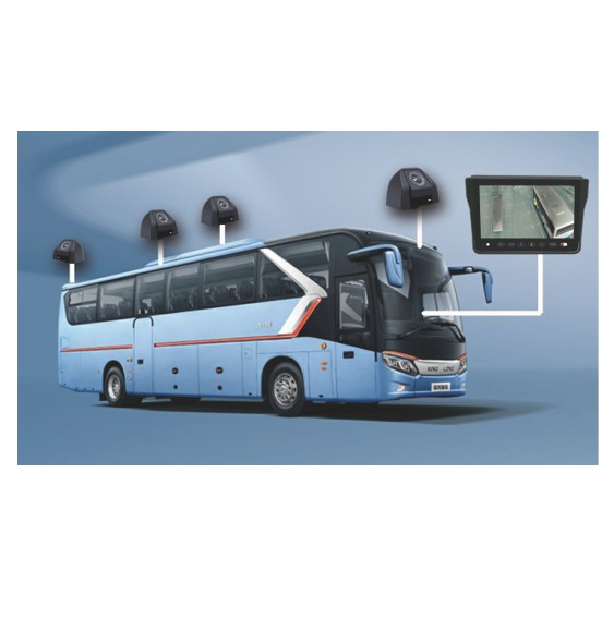 Alternative view of 360 graders birdview bakkamera system med AI funktion