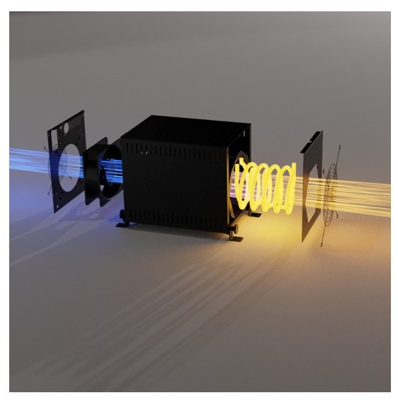 Alternative view of Hero Elektrisk luftvarmer 1500 watt bil & fritid drivhus