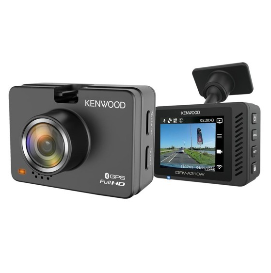 Alternative view of Kenwood Dashcam 2" LCD APP connect