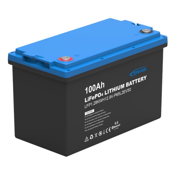 Epsolar Lithium 12V bil batteri 100Ah med BMS150A - Billede 6