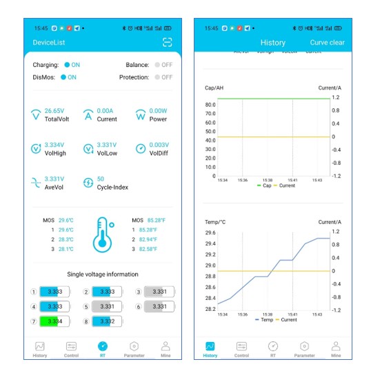 Epsolar Lithium 12V bil batteri 100Ah med BMS150A - Billede 3