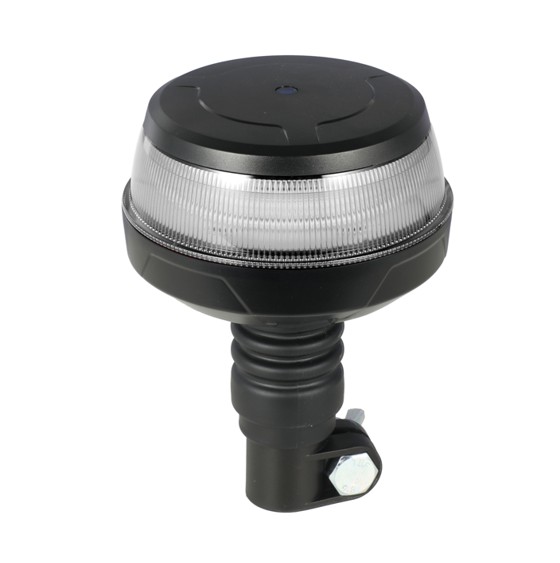 LED Beacon Flexi DIN med hvidt glas og natsænkning