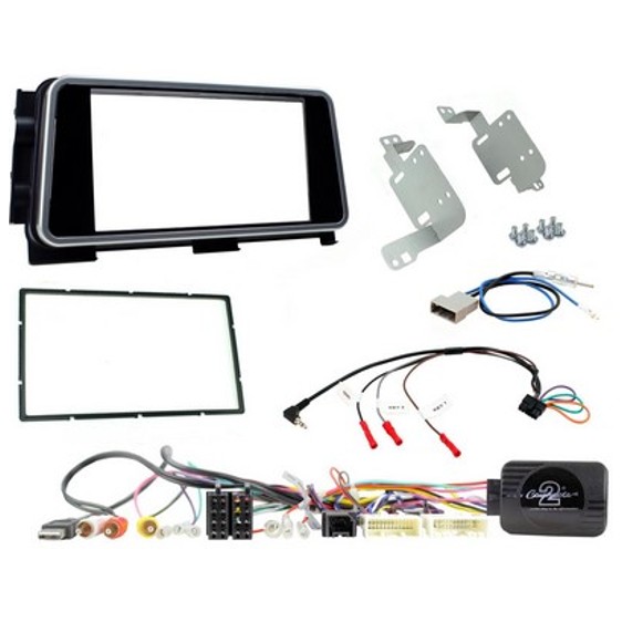 Alternative view of Carplay kit Nissan Micra 2017-2019