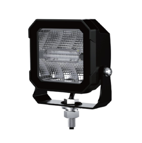 LED kompakt firkantet arbejdslampe R148 godkend