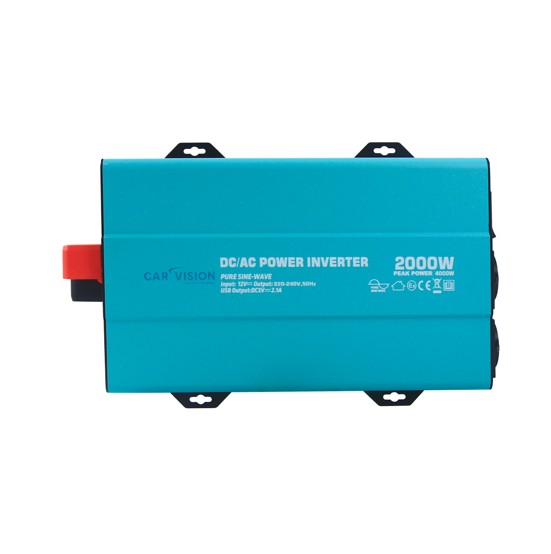 HP2000 2KW ren sinus inverter 12V - Billede 3